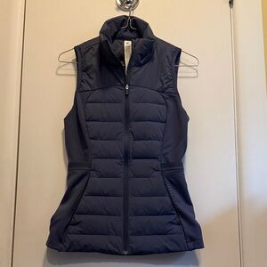 Lululemon Athletica Navy Puffer Vest